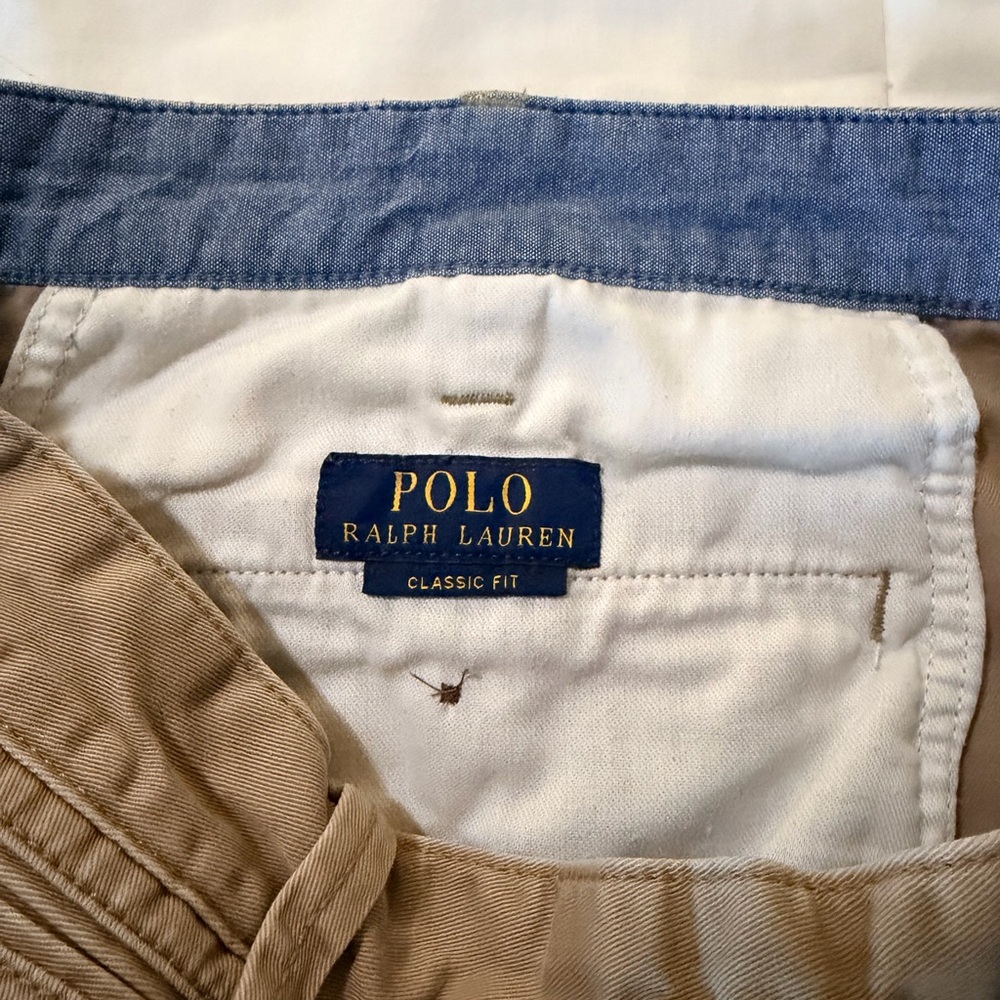 Polo by Ralph Lauren Men's Classic Fit Tan Shorts